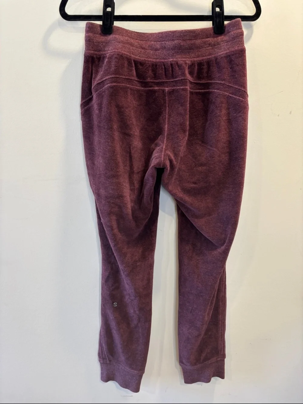 lululemon Warm Down Velour Jogger Heathered Artic Plum Size 6